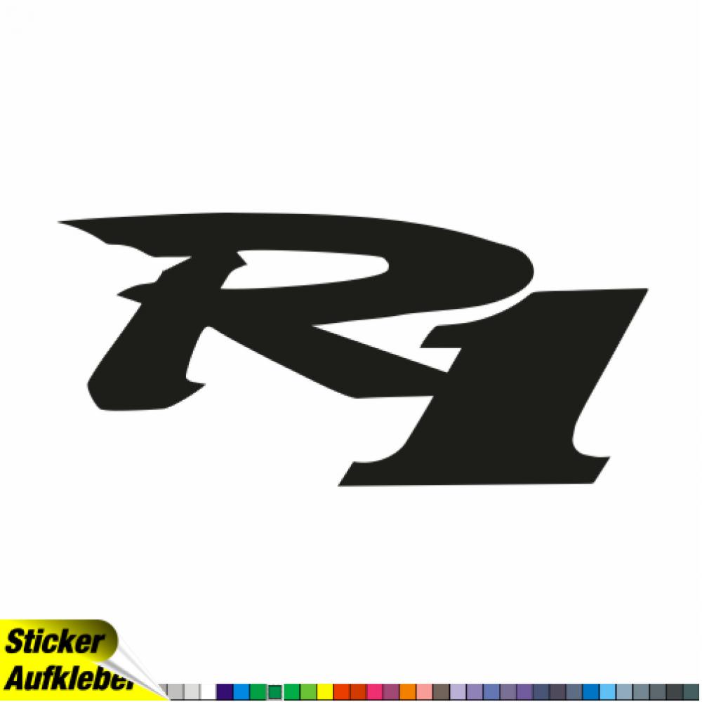 YAMAHA - R1 - Logo Classic Aufkleber Sticker Decal